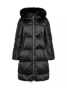Длинное пальто для апре-ски Gorski, черный