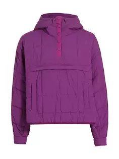 Стеганая куртка с капюшоном Pippa Fp Movement, фиолетовый