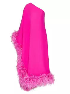 Платье из кади от кутюр Valentino Garavani, розовый