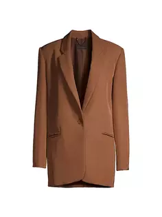 Привычный однобортный пиджак Ginger &amp; Smart, цвет mocha mousse