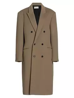 Двубортное кашемировое пальто Anderson The Row, цвет dirt brown