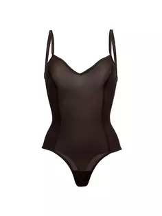 Боди All Mesh Thong Item M6, какао