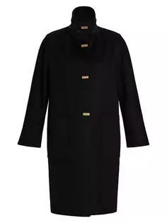 Шерстяное пальто Trionfo Marina Rinaldi, Plus Size, черный