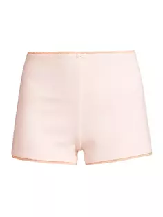 Облегающие шорты Delphine с кружевной отделкой Andine, розовый