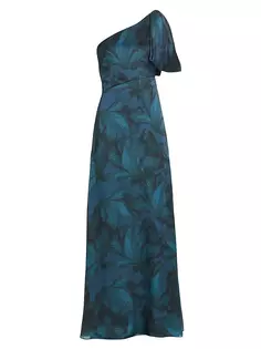 Платье Челси на одно плечо с цветочным принтом Sachin &amp; Babi, цвет tonal petal