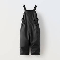 Комбинезон для девочки Zara Rubberised, черный