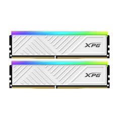 Оперативная память Adata XPG SPECTRIX D35G RGB, 16Гб DDR4 (2x8 Гб), 3200 МГц, AX4U32008G16A-DTWHD35G, белый