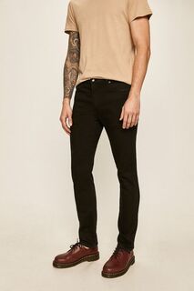 Черные джинсы Nightshine 511 Slim Fit Levi&apos;s, черный Levis