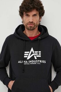 Базовая толстовка Alpha Industries, черный