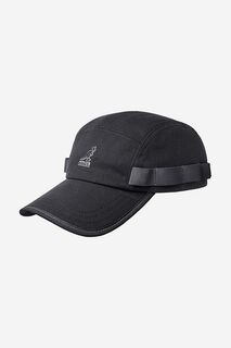 Бейсболка из хлопка Wax Utility 5 Panel Kangol, черный