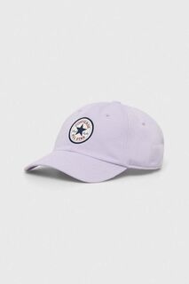 Бейсбольная кепка Конверс Converse, фиолетовый