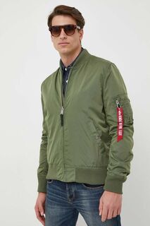 Куртка-бомбер MA-1 TT Alpha Industries, зеленый