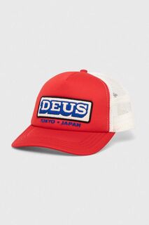 Бейсбольная кепка Deus Ex Machina, красный