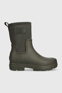 Сапоги UGG Droplet Mid Wellington Ugg, зеленый