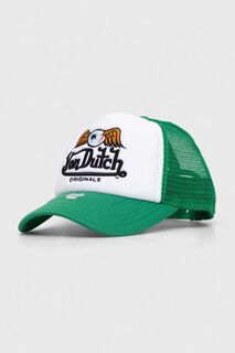 Бейсбольная кепка фон Датч Von Dutch, зеленый