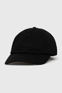 Бейсболка из хлопка Hummel, черный