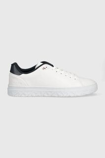 Кожаные кроссовки MODERN ICONIC COURT CUP LEATHER Tommy Hilfiger, белый