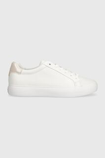 Кожаные кроссовки VULC LACE UP Calvin Klein, белый