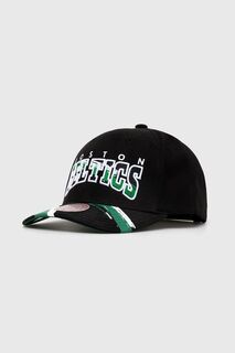 Хлопковая бейсболка Mitchell &amp; Ness BOSTON CELTICS Mitchell&amp;Ness, черный Mitchell&Ness