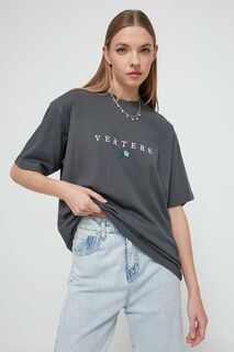 Хлопковая футболка Vertere Berlin, серый