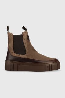 Замшевые ботинки челси Snowmont Gant, коричневый