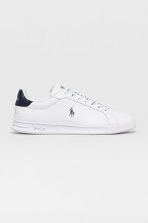 Кожаные туфли HRT Ct II Polo Ralph Lauren, белый