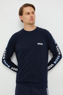 Толстовка BOSS из хлопка 50474909 Boss, темно-синий