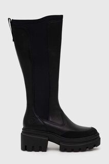 Высокие кожаные ботинки Everleigh Boot Timberland, черный