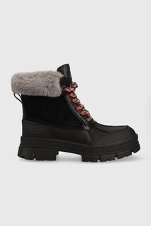 Кожаные ботильоны UGG W Ashton Addie Ugg, черный