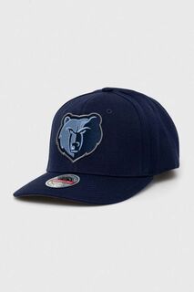 Бейсболка Mitchell &amp; Ness Memphis Grizzlies из смесовой шерсти Mitchell&amp;Ness, темно-синий Mitchell&Ness