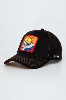 Бейсбольная кепка Capslab Naruto CapsLab, черный Capslab®