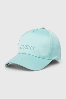 Бейсболка Guess, бирюзовый