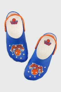Классические шлепанцы NBA CO York Knicks Clog Crocs, синий