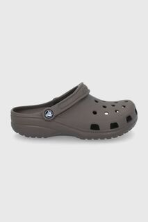 Классические шлепанцы Crocs, коричневый