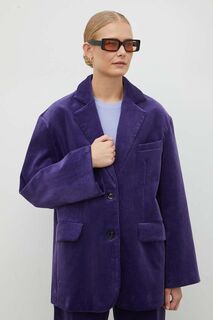 Вельветовая куртка Lovechild, фиолетовый