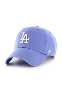 Хлопковая бейсболка MLB Los Angeles Dodgers 47brand, синий