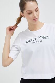 Тренировочная футболка Pride Calvin Klein Performance, белый