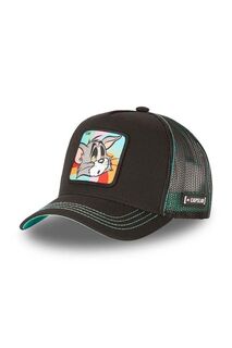 Бейсбольная кепка Capslab TOM &amp; JERRY CapsLab, черный Capslab®