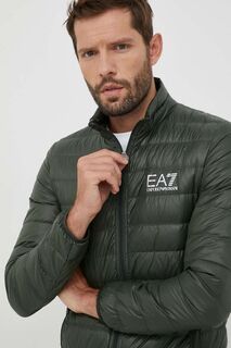 Пуховик EA7 Emporio Armani, зеленый