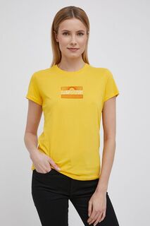 Хлопковая футболка Levi&apos;s, желтый Levis