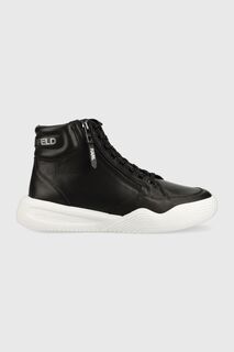 Кожаные кроссовки KAPRI RUN Karl Lagerfeld, черный