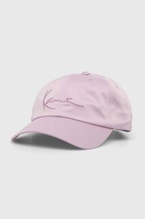 Бейсбольная кепка Карла Кани Karl Kani, розовый