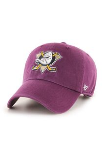 Брендовая кепка Anaheim Ducks 47 47brand, розовый