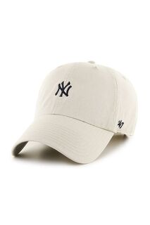 Брендовая кепка New York Yankees 47- 47brand, белый