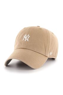 Брендовая кепка New York Yankees 47- 47brand, бежевый