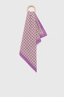 Хлопковый шарф Levi&apos;s, фиолетовый Levis
