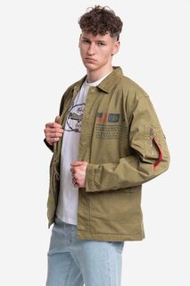 Полевая куртка LWC 136115 11 Alpha Industries, зеленый