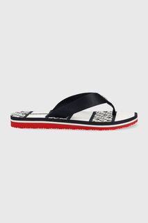 Сланцы TH MONOGRAM ESSENTIAL SANDAL Tommy Hilfiger, темно-синий