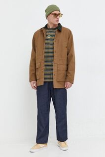 Куртка из хлопка Vans, коричневый