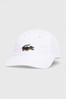 Хлопковая шляпа x Netflix Lacoste, белый